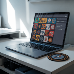 A user-friendly interface for custom patch design software.