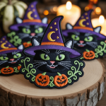 Custom Halloween Patches for Witch Hats, Masks & Costumes