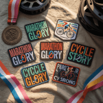 UK’s Best Custom Patches for Marathons & Cycling Events