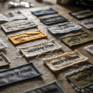 A collection of custom patches exhibiting common failure points.