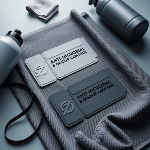 Custom anti-microbial & odour-control patches designed for gym and work.