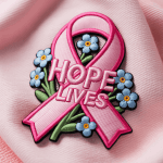 Custom Patches for Pinktober Breast Cancer Awareness