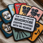 Film TV and Theatre Wardrobe Custom Patches with No Residue