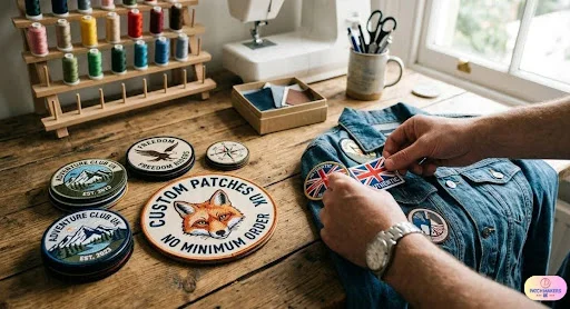 Personalised custom patch designs for your denim jacket that are unique to you.