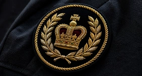 Bullion Embroidered Patches