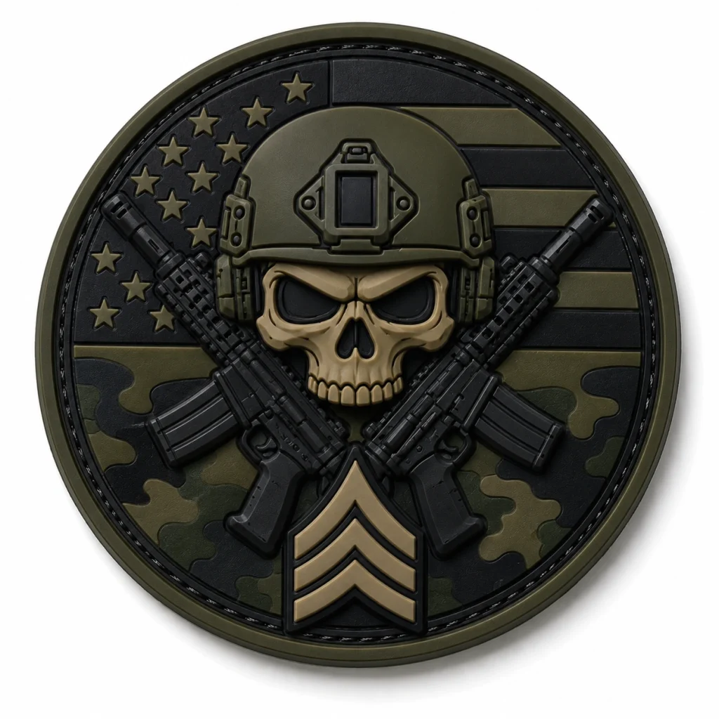 Military PVC Patches